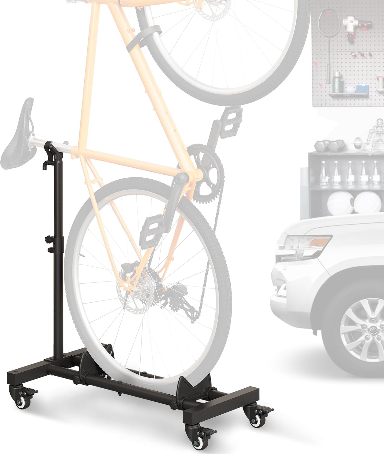 Sttoraboks Vertical Bike Stand: Freestanding Garage Storage for Road & MTB Bikes