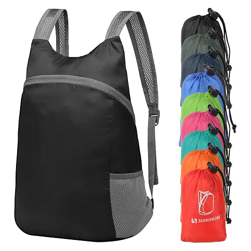 SUIKIHUM 20L Ultra Hiking-Daypack Lightweight Foldable