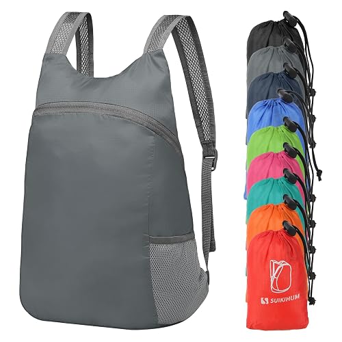 SUIKIHUM 20L Ultra Hiking-Daypack Lightweight Foldable