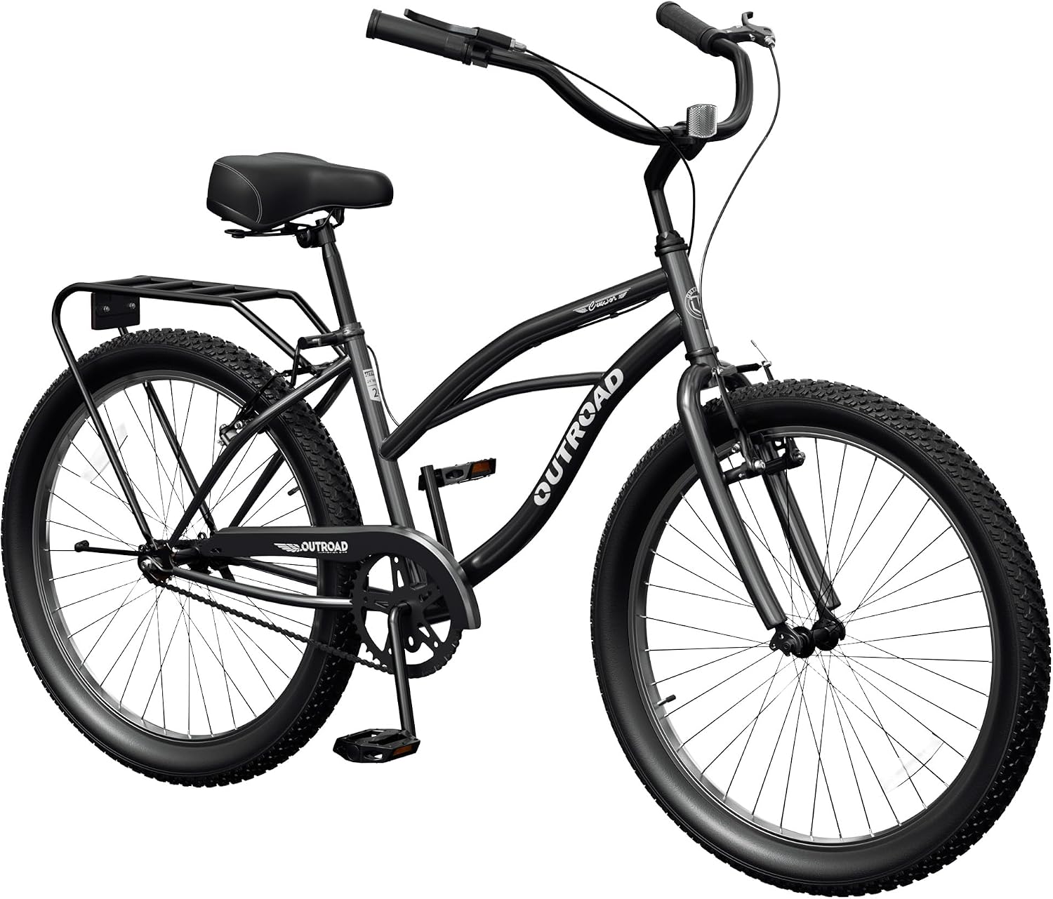 SUNCROWN Commuter High-Carbon V-Brakes Comfortable Cruiser