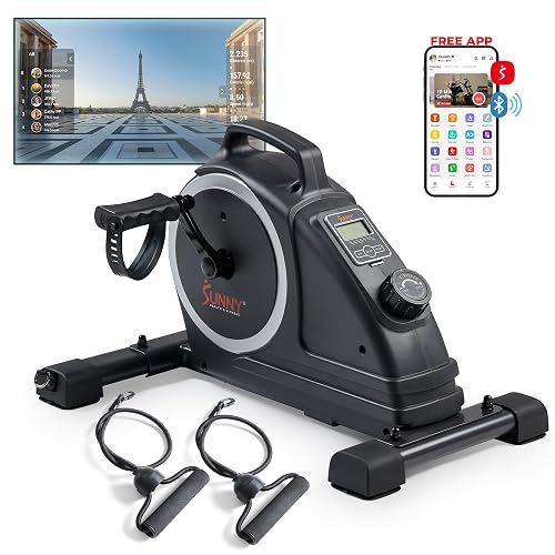 Sunny Health & Fitness 2-in-1 Smart Magnetic