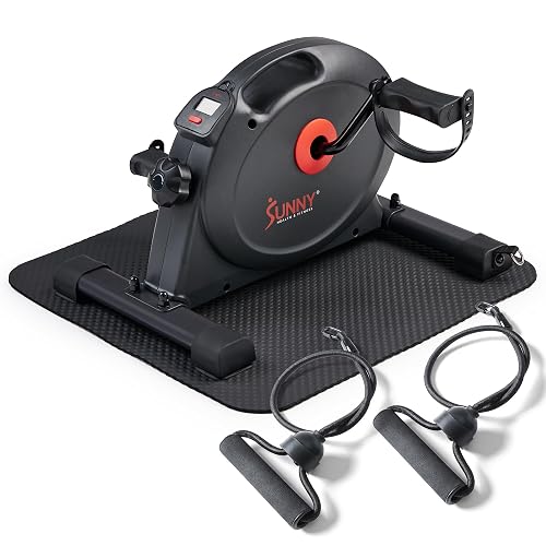 Sunny Health & Fitness Smart Under-Desk Bike
