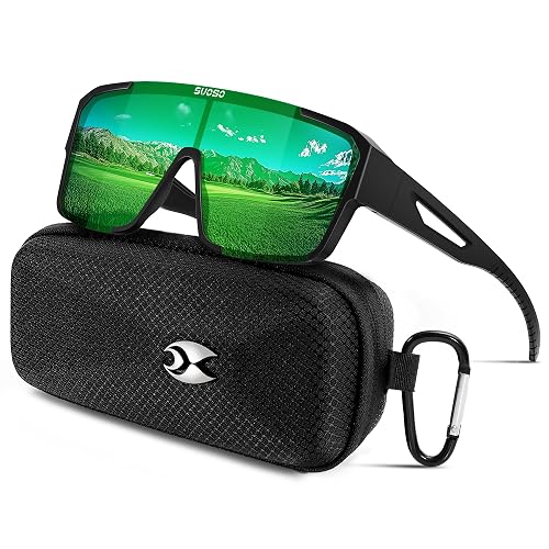 suoso Sports Polarized Fit Over Glasses: Men