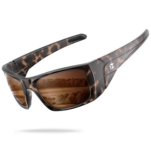 suoso Sports Polarized Sunglasses for Men: Women
