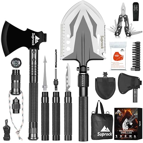 Suprock Survival Shovel High Carbon Steel Tactical