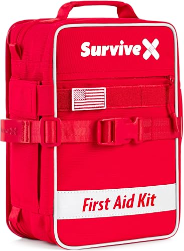 SurviveX Large First Aid Kit for Car