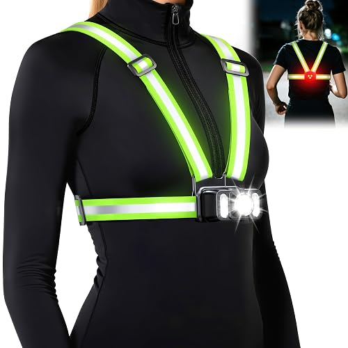 SUYIWEE 550LM Running Lights for Runners with