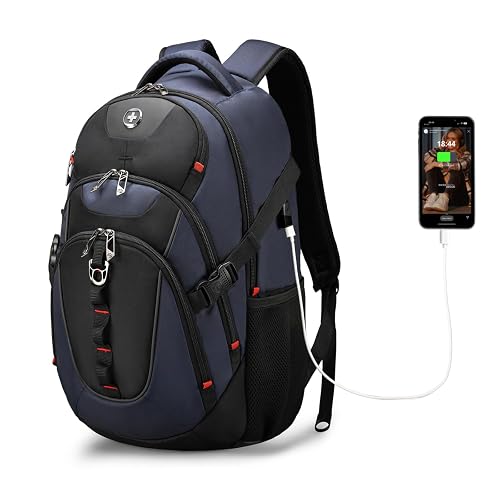 Swissdigital Design Laptop Backpack with USB Charging