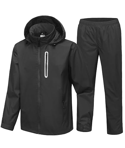 SWISSWELL Men's Waterproof Golf Rain Suit Rain