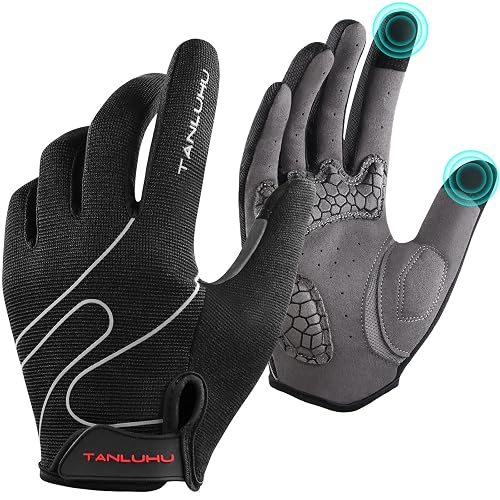 Tanluhu Cycling Gloves Mountain Bike Gloves Biking