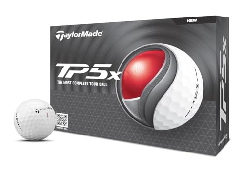 TaylorMade Golf TP5X Golf Balls ONE Dozen