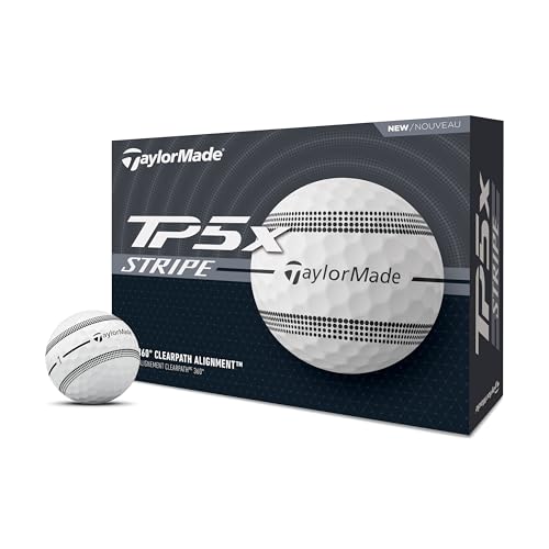 TaylorMade Golf TP5X Stripe ONE Dozen Golf