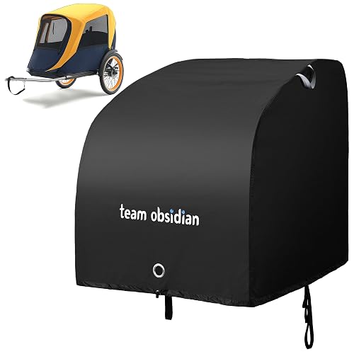 Team Obsidian Bike Cover for Trailer -