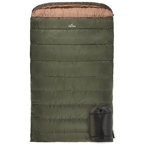 Teton Mammoth Queen Size Double Sleeping Bag-
