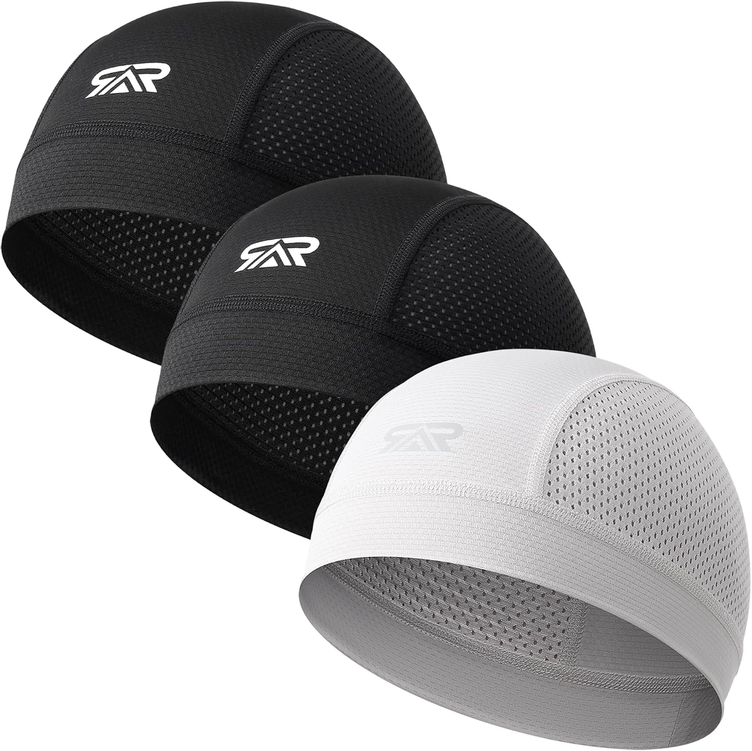 THINDUST 3Pcs Mesh Skull Cap Cooling