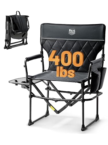 TIMBER RIDGE 400lbs Heavy Duty Camping Chair