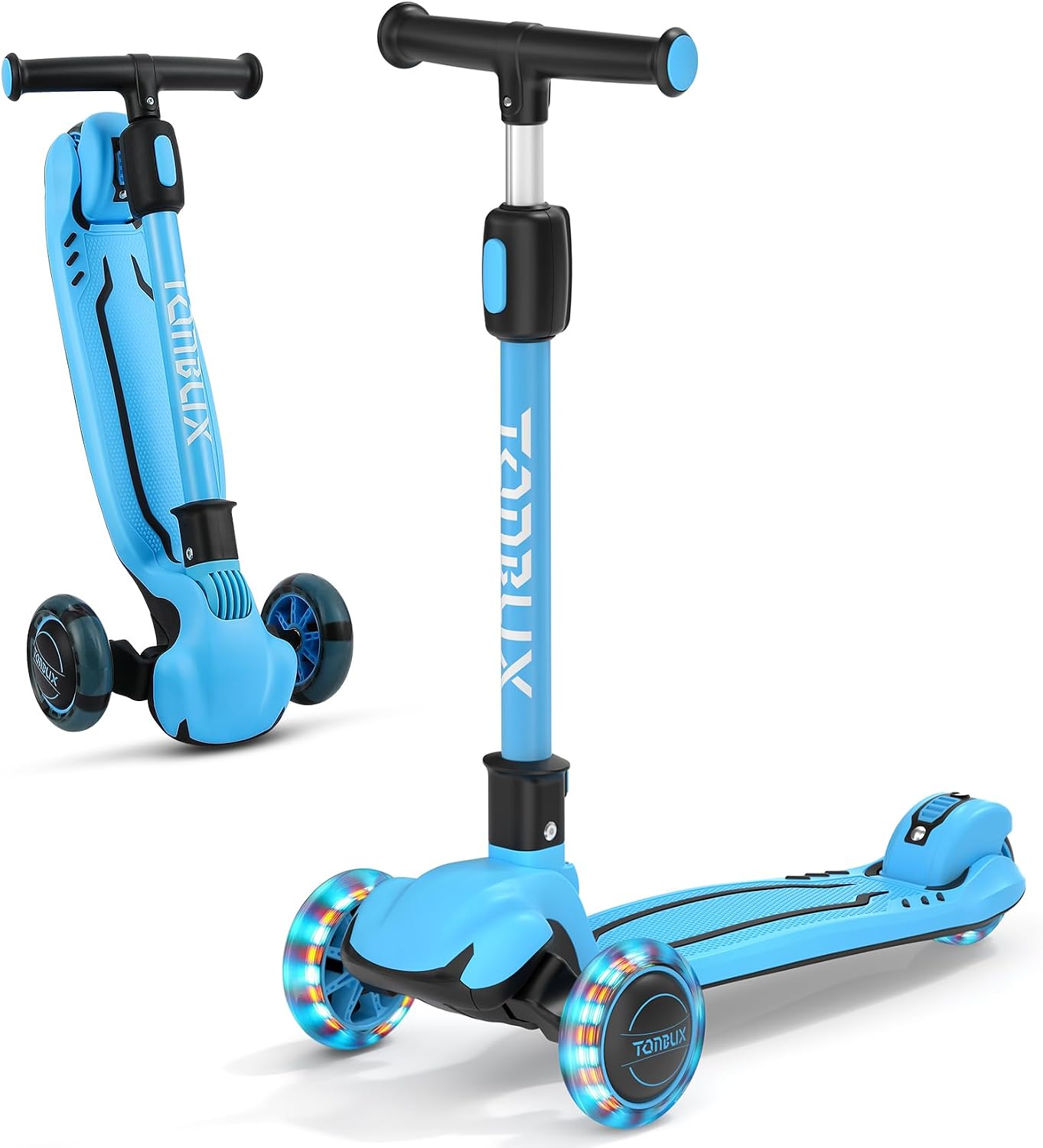 TONBUX Kids Scooter Light Up 3