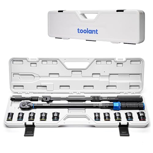 toolant 13PCS 1/2 Inch Click Torque Wrench