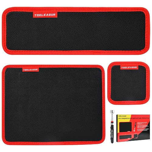 TOOLEAGUE 3Pcs Magnetic Tool Mat with 25Lb