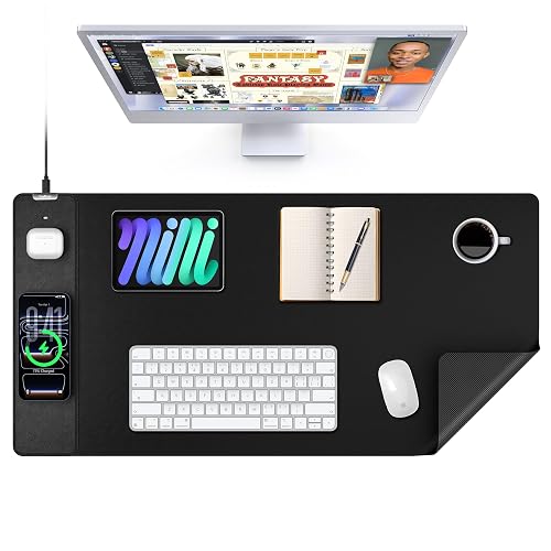 TopMade Mouse Pad with Wireless Charging