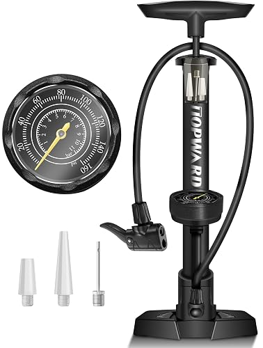 Topward Tire Pump with Gauge