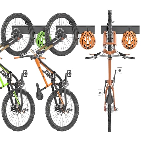 TORACK Wall-Mounted Swivel Bike Rack