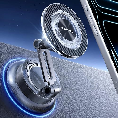 TORRAS Upgraded Vacuum Car Phone Holder for