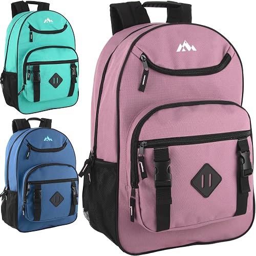 Trail maker 24 Pack Bulk Laptop Backpacks