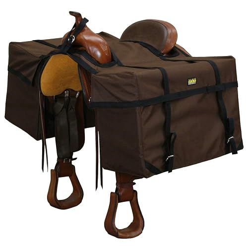 TrailMax Saddle Panniers for Horses – Heavy-Duty