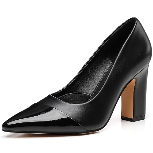 Trary Heels for Women Closed Pointed Toe