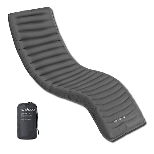 TREKOLOGY Ultralight Sleeping Pad – Inflatable Camping