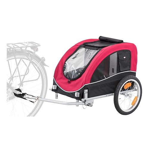 TRIXIE Medium Dog Bike Trailer - Foldable