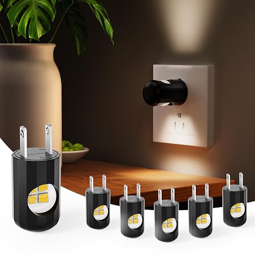 TSEXES 6 Pack LED Night Lights with