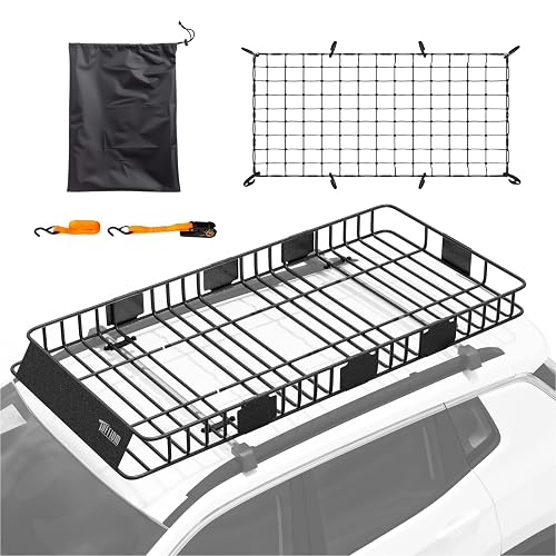 TUFFIOM 84"x 39"x 6" Rooftop Cargo Carrier