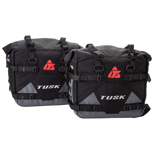 Tusk Pilot Pannier Bags Black/Grey