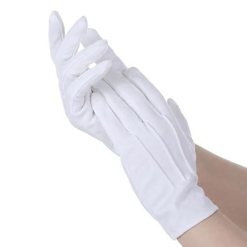 Tweruna 2 Pairs White Gloves for Church