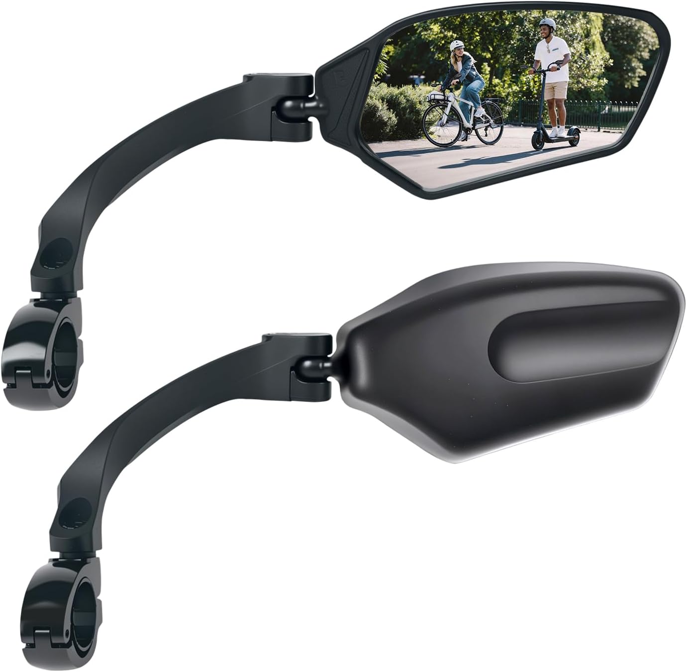 TXZSXS Adjustable Handlebar Bike Mirrors