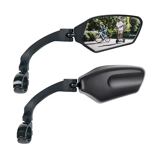 TXZSXS Adjustable Handlebar Bike Mirrors