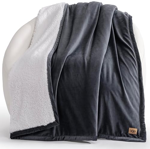 UGG Bliss Throw Blanket Plush Soft Fleece