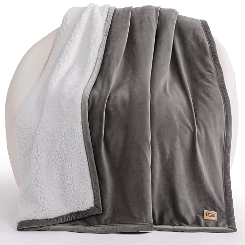 UGG Bliss Throw Blanket Plush Soft Fleece