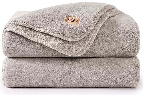 UGG Whitecap Fleece Throw Blanket