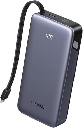 UGREEN Nexode Power Bank 20000mAh with Built-in