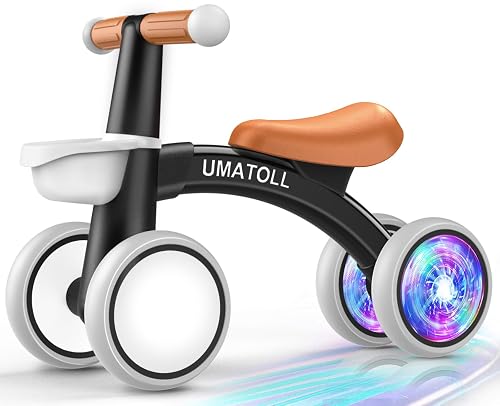 Umatoll Colorful Lighting Baby Balance Bike Toys