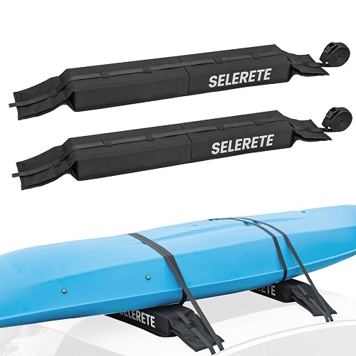 Universal Car Soft Kayak Roof Rack Pads