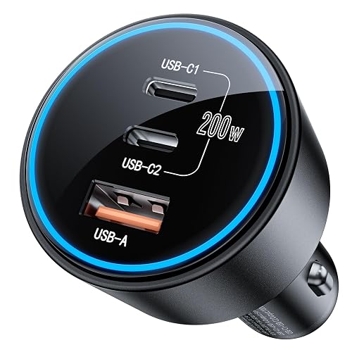 USB C Car Charger Fast Charging
