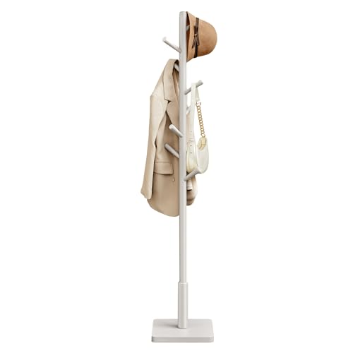 VASAGLE Solid Wood Coat Rack