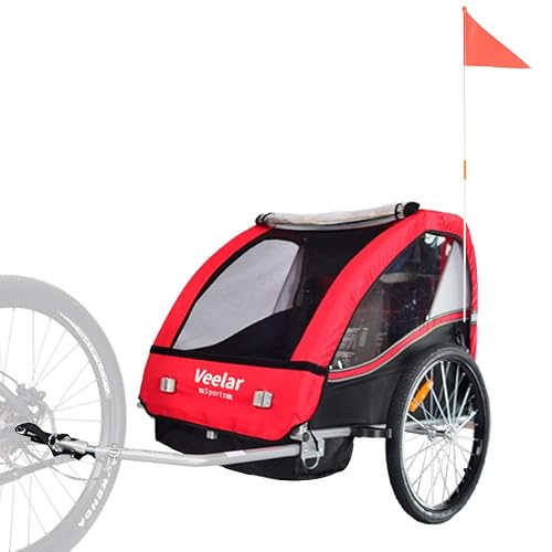 Veelar Sports Bike Trailer Double Seat