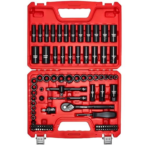 VEVOR 96 Piece 3/8" Drive Impact Socket