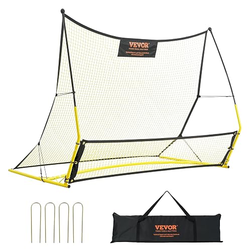 VEVOR Soccer Trainer，Portable Soccer Rebounder Net