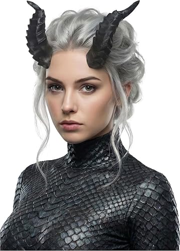 VIBNRIX Succubus Devil Horns Headband — Lightweight